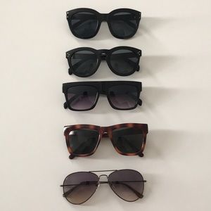 Lot of 5 Sunglasses